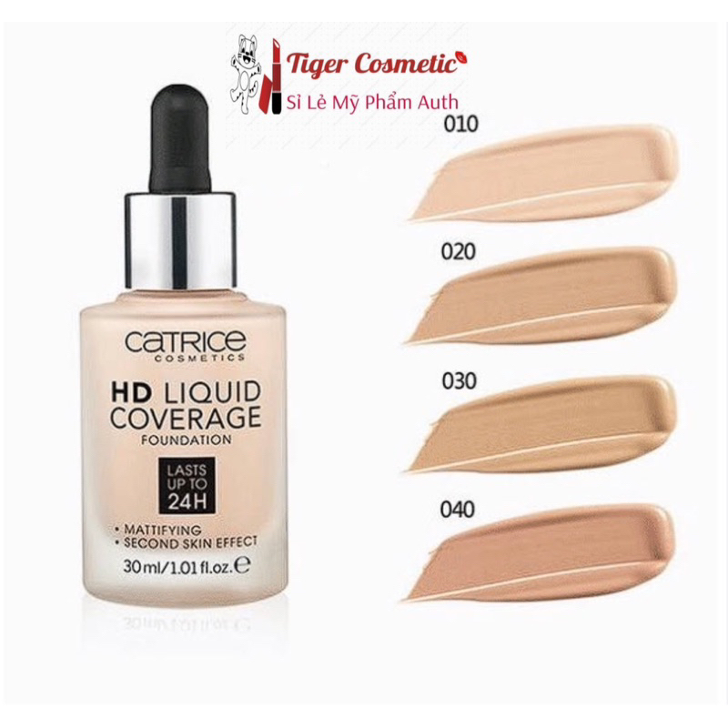 Kem nền Catrice HD Liquid Coverage 24h