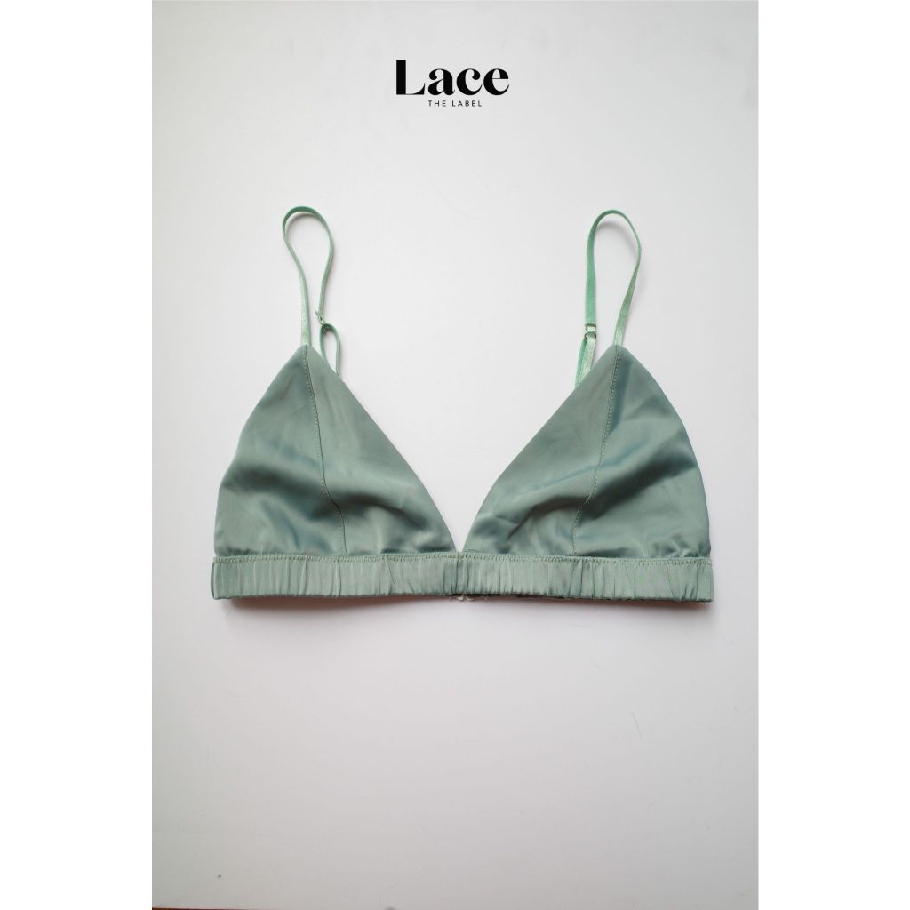Áo lót Satin Xanh Mint