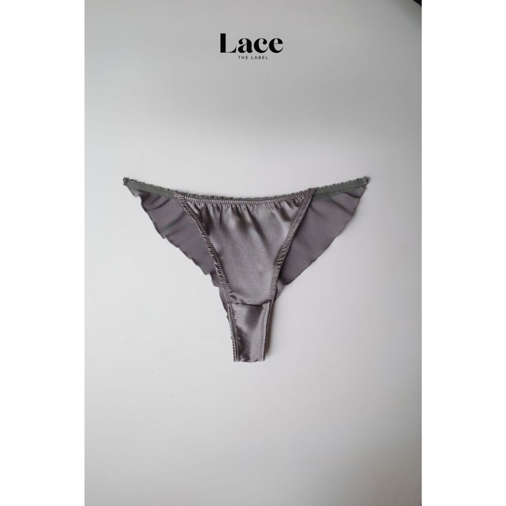 Quần lót Satin Xám
