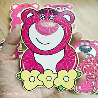 Set 10 Bao Lì Xì Gấu Dâu Chibi Phản Quang