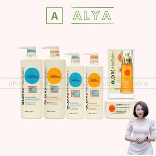 Cặp Dầu Gội Xả Olexrs Argan Oil Collagen 960ml Cho Tóc Khô Xơ Hư Tổn Tóc Gàu Ngăn Rụng Tóc. Hàng Chính Hãng