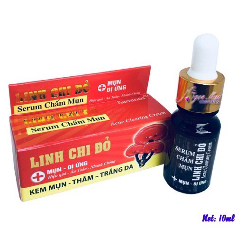 Serum Chấm Mụn Linh Chi Đỏ