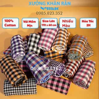 Khăn rằn Nam bộ - Campuchia / Khăn đi phượt Nomac - Vải dày 100% Cotton, kích thước lớn 170x60cm / Mã C02 C03
