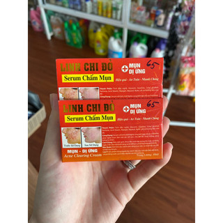 Serum Chấm Mụn Linh Chi Đỏ