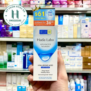 Lotion Hada Labo, dung dịch dưỡng da, dưỡng ẩm chuyên sâu, dành cho da thường Hada Labo Advanced Nourish Hyaluron 100ml