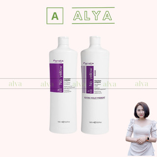 Dầu gội khử vàng Fanola No Yellow 1000ml. Dầu Gội Tím. HÀNG CHÍNH HÃNG. elgon ALYA
