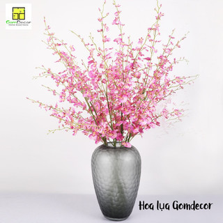 Hoa lan vũ nữ giả như thật hoa lụa đẹp cao cấp