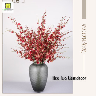 Hoa lan vũ nữ giả như thật hoa lụa đẹp cao cấp