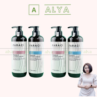 Dầu gội xả FARACI VITAMIN E 750ml. Phục hồi tóc, Chống Rụng, Kích Thíc Mọc Tóc. Siêu Mềm Mượt. HÀNG CHÍNH HÃNG ALYA