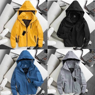 Áo gió chống nước nam thiết kế 2 lớp dày dặn cao cấp - NMC STORE