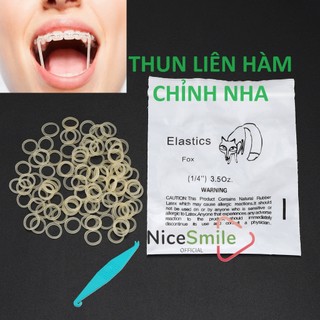 Thun liên hàm chỉnh nha, Thun kéo liên hàm Sóc, Thỏ, Cáo, Thun kéo liên hàm chỉnh khớp cắn