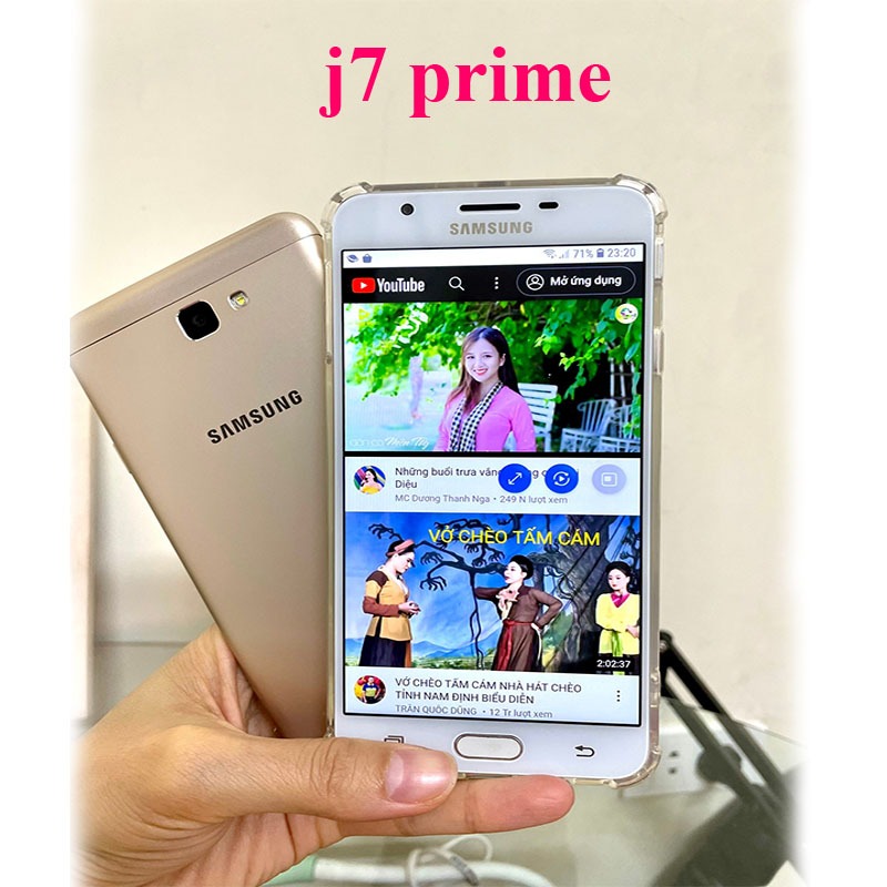 Điện thoại samsung galaxy j7 prime cũ chính hãng 2 sim 2 sóng, pin khỏe, máy đẹp full chức năng