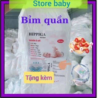 100 miếng bỉm quần hipgig a phiên bản fom thường đủ các size s/m/l/xl/2xl/3xl