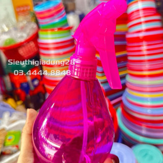 Bình xịt tóc, bình phun sương 450ml bằng nhựa
