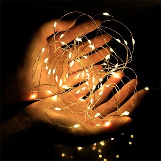 Dây đèn led trang trí, đèn đom đóm fairylight có sẵn pin