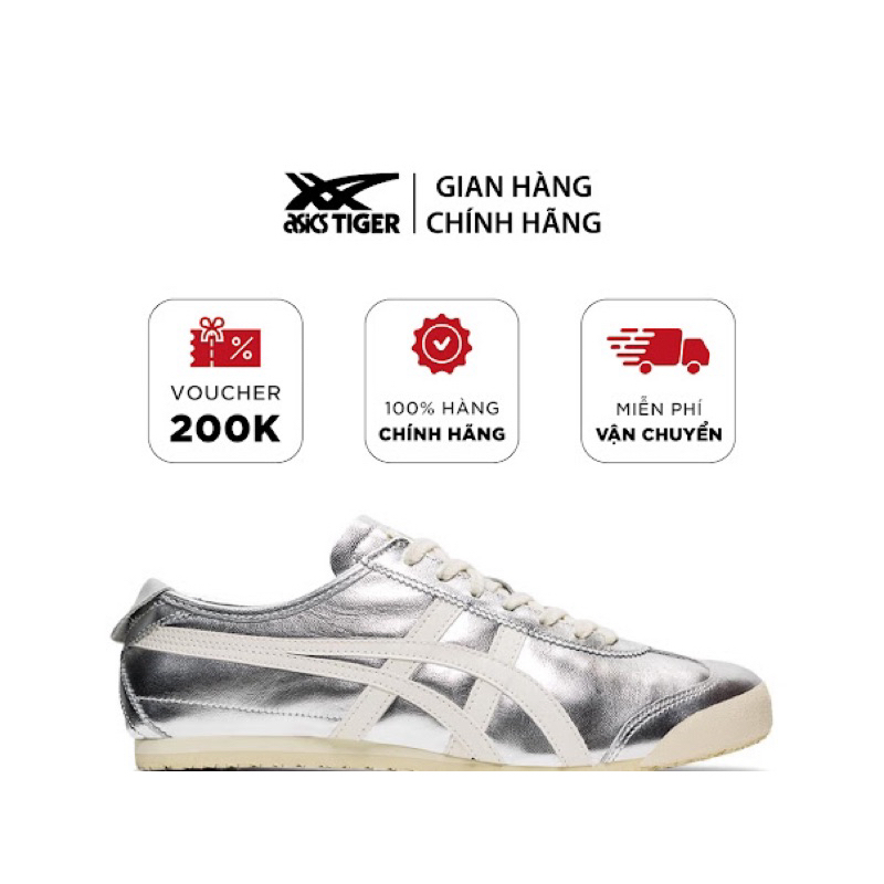 [ CHÍNH HÃNG ] Giày Onitsuka Tiger Mexico 66 Silver/White