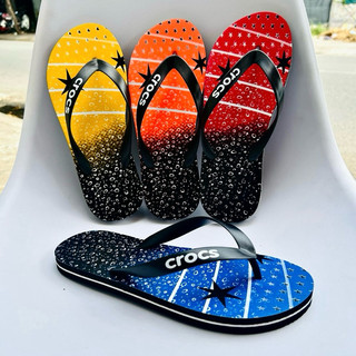 Dép kẹp Crocs xỏ ngón nam tông lào thời trang,4 màu lựa chọn