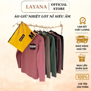 Áo len giữ nhiệt nữ LAYANA Montie dài tay cổ lọ xuất Nhật cao cấp_LAYANA STORE