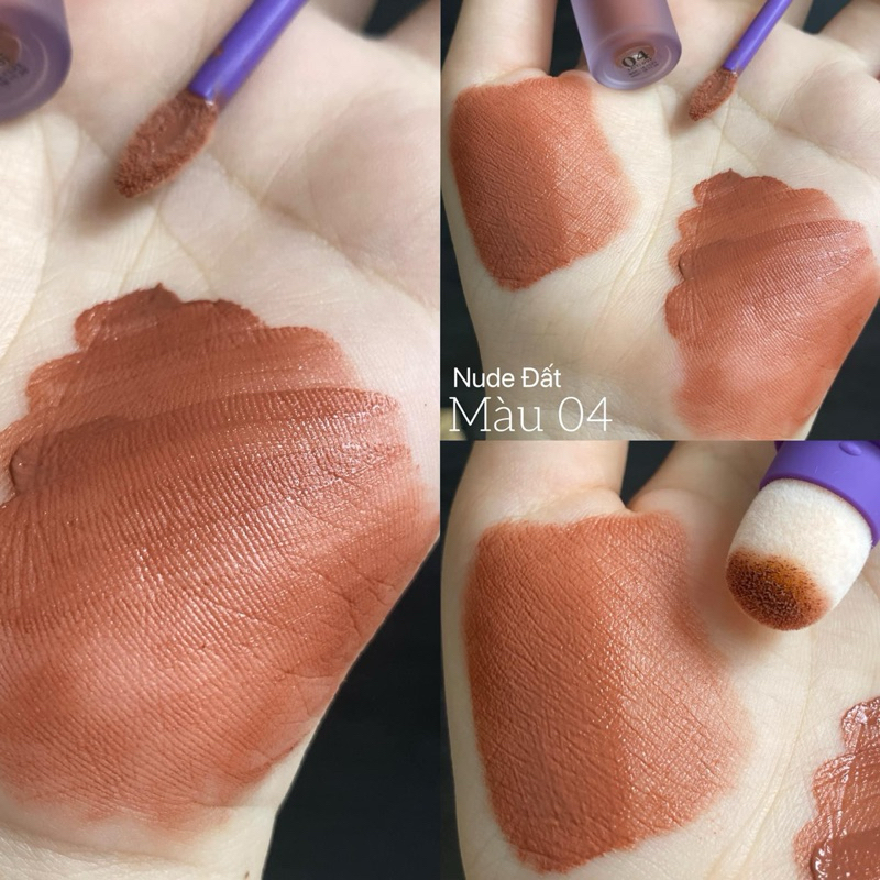 Son Kem Lì Bernice Màu Nude Đất BN04