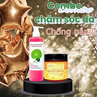 Kem cốt phô mai và kem chống nắng body