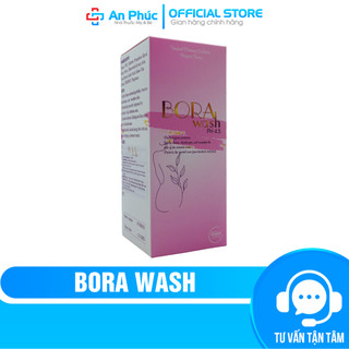 Dung Dịch Vệ Sinh BORA WASH Lọ 100ml - Hỗ Trợ Làm Sạch, Khử Mùi VK, PH 4.5 Tối Ưu, Chuyên Biệt Cho Da Nhạy Cảm