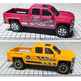 Xe mô hình matchbox '14 chevy silverado 1500