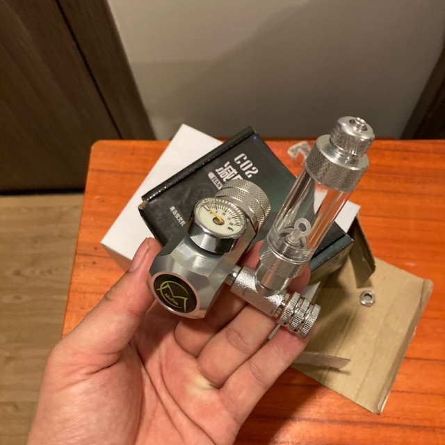 VAN CƠ MUFAN+Đếm Giọt (Chuẩn ren G5/8) - Van tinh chỉnh CO2 Mufan