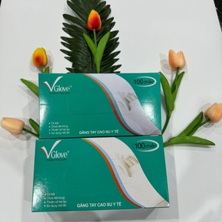 Găng tay y tế có bột, bao tay y tế có bột, găng tay cao su y tế hàng chính hãng