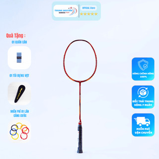 Vợt Cầu Lông Lining Turbo Charging 01D Chính Hãng Căng Dây Sẵn 11Kg Tặng 1 Quấn Cán Tặng 1 Bao Đựng Bảo Hành 3T