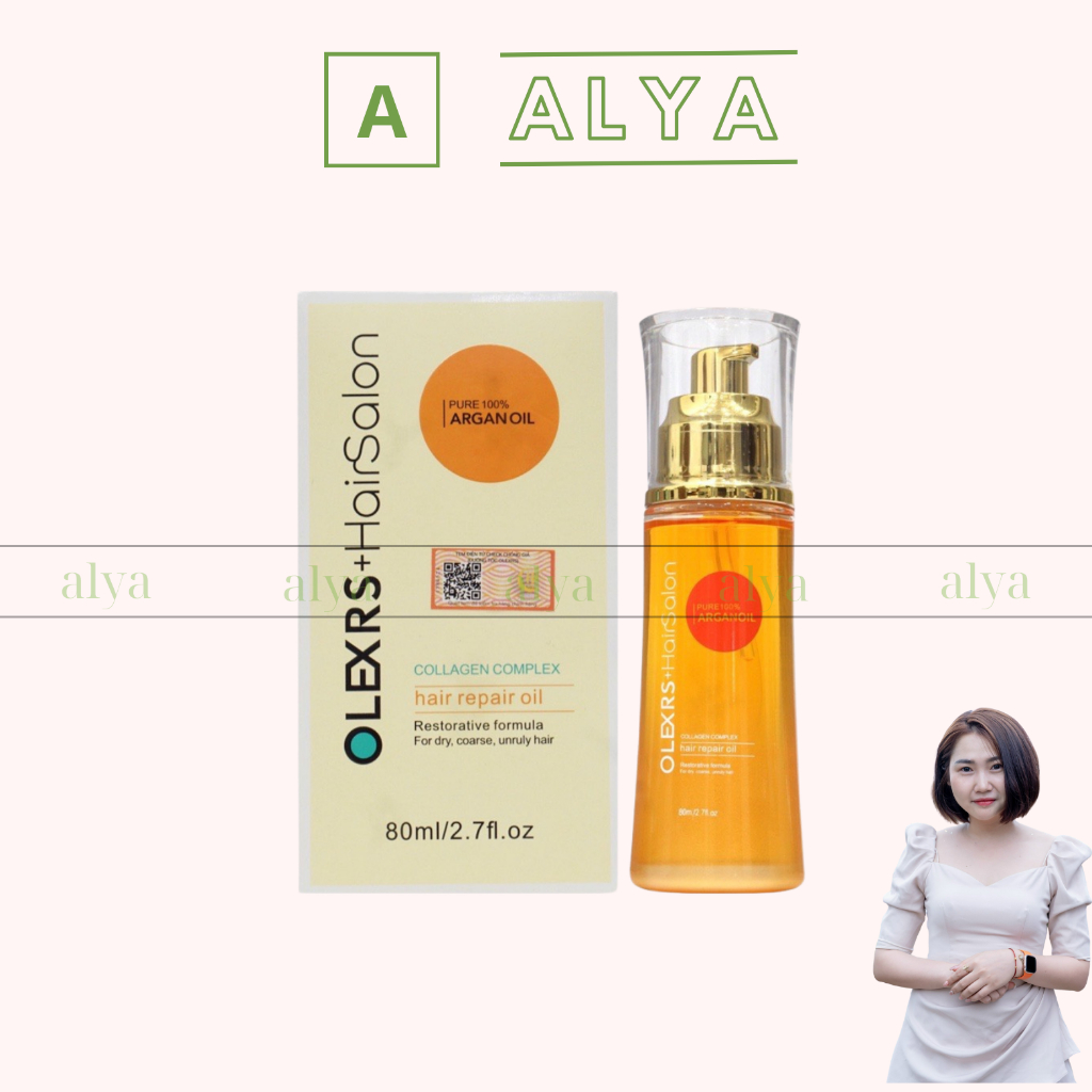 Tinh dầu dưỡng tóc OLEXRS Hair salon phục hồi mái tóc chống rụng tóc 80ml. ALYA VN