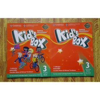 Sách - kid's box 3 bản updated 2nd edition - bộ 2 cuốn