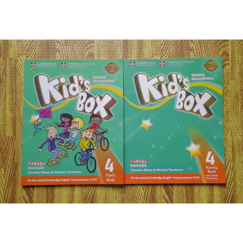 Sách - Kid's Box 4- bản Updated 2nd edition (Tặng file nghe)