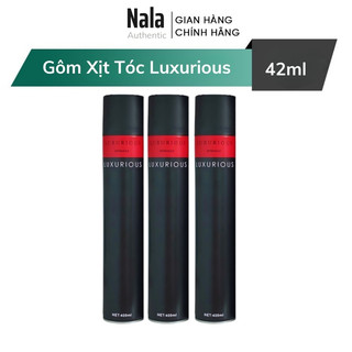 Gôm Xịt Tóc LUXURIOUS JAPAN Giữ Nếp, Keo Xịt Tóc Giữ Nếp Lâu Nala Auth