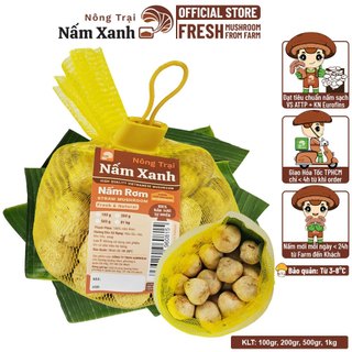 1kg nấm rơm tươi loại búp tròn ngon ngọt thanh bùi - nông trại nấm xanh