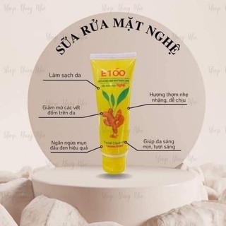 Sữa rửa mặt nghệ E100