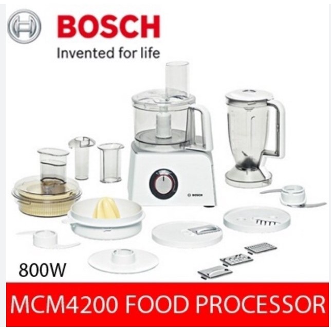 May Xay Thịt Đa Năng Bosch 800W MCM4200 / MCM4100 / MCM3200 / MCM3100, Máy Chế Biến Thực Phẩm, Nhập Đức, BH 12 Tháng