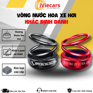 Vòng nước hoa khắc cá nhân iviecars vòng xoay vô cực kim loại, con quay vô cực quay bằng năng lượng mặt trời