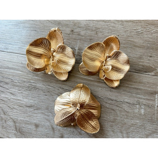 Đầu hoa lan đồng trang trí Tháp bánh, giỏ quà Tết