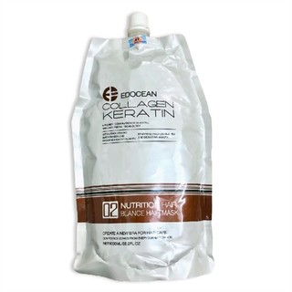 HẤP DẦU COLLAGEN KERATIN EDOCEAN PHỤC HỒI TÓC SIÊU MƯỢT 1000ML