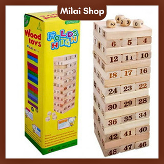Đồ chơi rút gỗ Jenga loại lớn nhiều mẫu