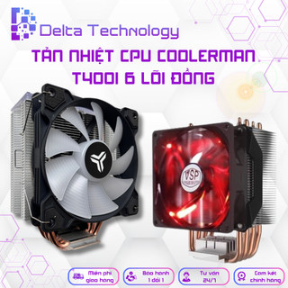Quạt tản nhiệt cpu cooler master t400i 4 lõi đồng siêu mát - hàng chính hãng, bảo hành 1 năm