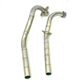 Cổ Pô Inox 304 Lắp Cho Wave Alpha 50cc-100cc-110cc, S110, Rsx, Blade 110