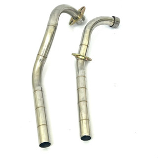 Cổ Pô Inox 304 Lắp Cho Wave Alpha 50cc-100cc-110cc, S110, Rsx, Blade 110 Có Bảo Hành