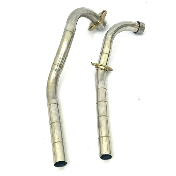 Cổ Pô Inox 304 Lắp Cho Wave Alpha 50cc-100cc-110cc, S110, Rsx, Blade 110 Bảo Hàng 1 Năm