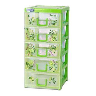 Tủ nhựa mini Duy Tân Tomi-S 5 ngăn (15 x 19 x 34 cm)