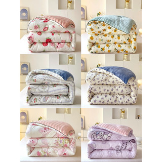 Chăn cotton đũi mùa đông siêu ấm nhập khẩu cotton mềm mại giữ ấm mẫu mới 2024 kich thước 2mx2m3