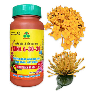 Phân bón lá kích thích ra hoa dưỡng nụ NPK 6-30-30 TE- hũ 100gam