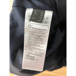 Váy esprit dạ tweed nhũ vàng