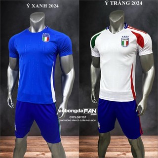 Quần Áo Bóng Đá Tuyển Ý Mới Nhất 2024 - Có in tên số Đội Italia