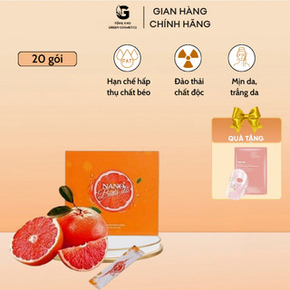 Nano bưởi đỏ hera plus ❤️kèm quà❤️ bột nano bưởi đỏ thanh lọc cơ thể, giữ dáng, đẹp da